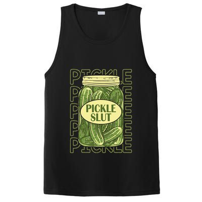 Pickle Slut Funny Pickle Slut Who Loves Pickles Apaprel PosiCharge Competitor Tank