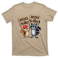 Peanut Squirrel & Fred Raccoo Justice For Peanut Wanted T-Shirt