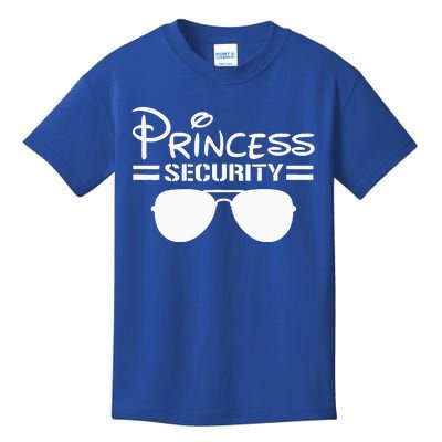 Princess Security Funny Birthday Halloween Party Design Kids T-Shirt