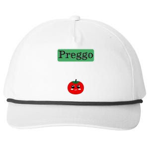 Preggo Sauce Funny Maternity Halloween Costume Tomato Sauce Snapback Five-Panel Rope Hat