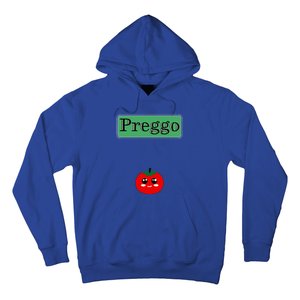 Preggo Sauce Funny Maternity Halloween Costume Tomato Sauce Hoodie