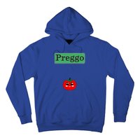 Preggo Sauce Funny Maternity Halloween Costume Tomato Sauce Hoodie