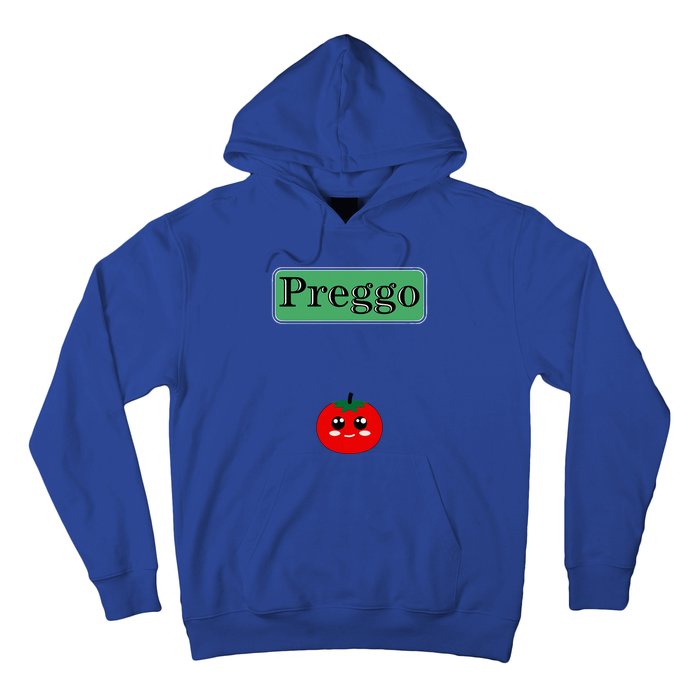 Preggo Sauce Funny Maternity Halloween Costume Tomato Sauce Hoodie