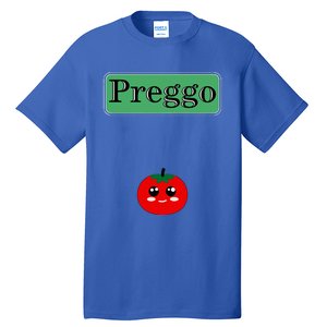 Preggo Sauce Funny Maternity Halloween Costume Tomato Sauce Tall T-Shirt