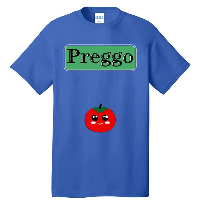 Preggo Sauce Funny Maternity Halloween Costume Tomato Sauce Tall T-Shirt