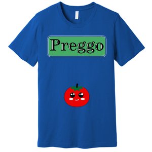 Preggo Sauce Funny Maternity Halloween Costume Tomato Sauce Premium T-Shirt