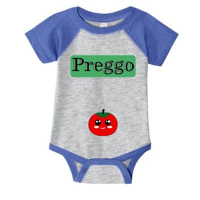 Preggo Sauce Funny Maternity Halloween Costume Tomato Sauce Infant Baby Jersey Bodysuit