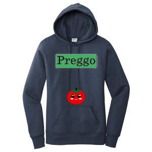 Preggo Sauce Funny Maternity Halloween Costume Tomato Sauce Women's Pullover Hoodie