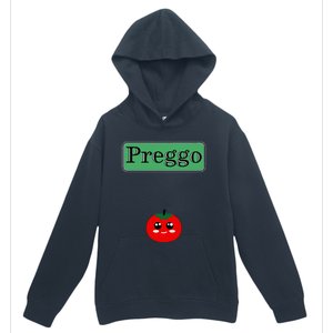 Preggo Sauce Funny Maternity Halloween Costume Tomato Sauce Urban Pullover Hoodie