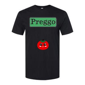 Preggo Sauce Funny Maternity Halloween Costume Tomato Sauce Softstyle CVC T-Shirt