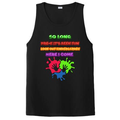 PreK School Funny Kindergarten Gift PosiCharge Competitor Tank