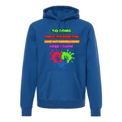 PreK School Funny Kindergarten Gift Premium Hoodie