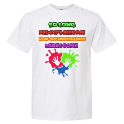 PreK School Funny Kindergarten Gift Garment-Dyed Heavyweight T-Shirt