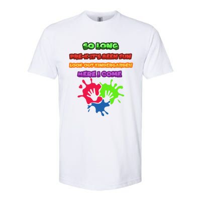 PreK School Funny Kindergarten Gift Softstyle CVC T-Shirt