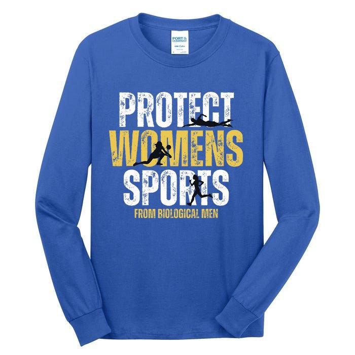 Protect Sports From Biological Political Tall Long Sleeve T-Shirt