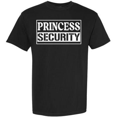 Princess Security Funny Birthday Halloween Party Design Garment-Dyed Heavyweight T-Shirt