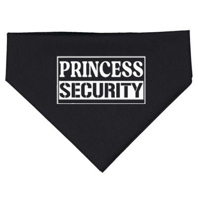 Princess Security Funny Birthday Halloween Party Design USA-Made Doggie Bandana