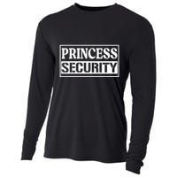 Princess Security Funny Birthday Halloween Party Design Cooling Performance Long Sleeve Crew