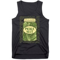 Pickle Slut Funny Pickle Slut Who Loves Pickles Apaprel Tank Top