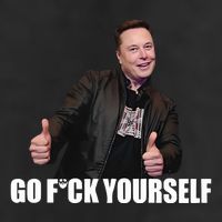 Papa Swolio Go Fuck Yourself Thumbs Up Funny Elon Musk Cool Comfort Performance Bucket Hat