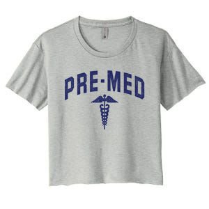 Pregiftmed Student Gift Pre Medicine Future Doctor Gift Women's Crop Top Tee