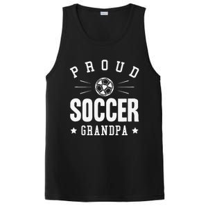 Proud Soccer Grandpa Gift PosiCharge Competitor Tank