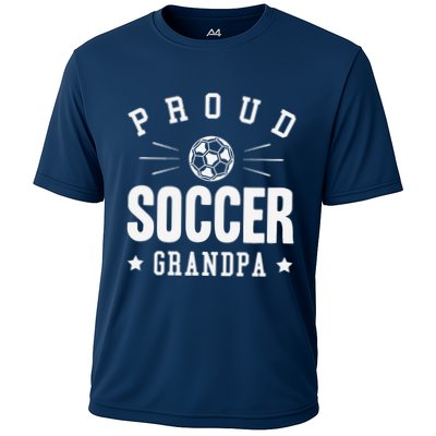 Proud Soccer Grandpa Gift Performance Shirt
