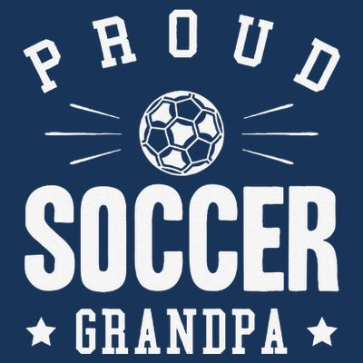 Proud Soccer Grandpa Gift T-Shirt