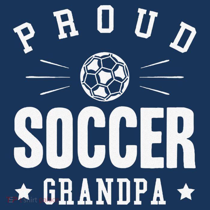 Proud Soccer Grandpa Gift T-Shirt