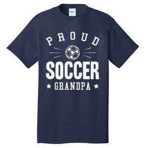 Proud Soccer Grandpa Gift Tall T-Shirt