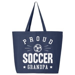 Proud Soccer Grandpa Gift 25L Jumbo Tote