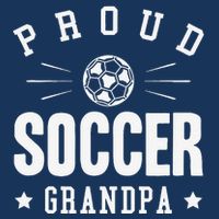 Proud Soccer Grandpa Gift Women's V-Neck T-Shirt