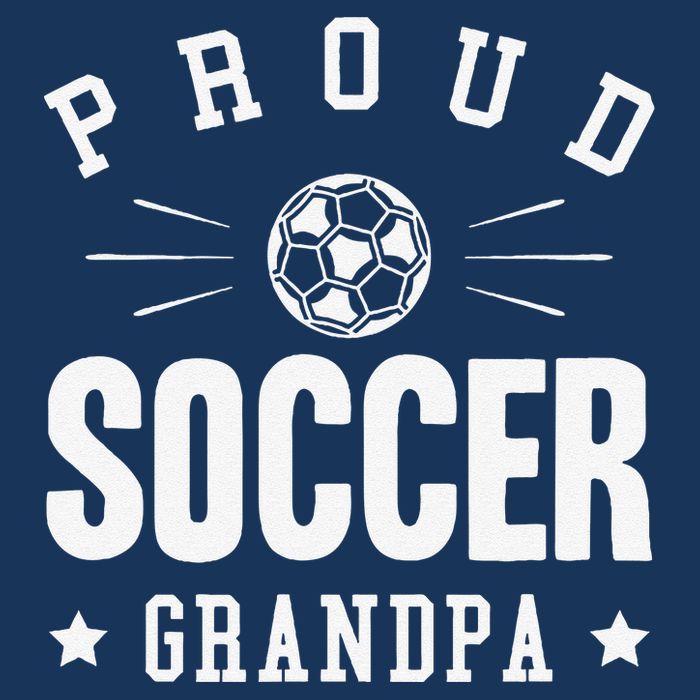 Proud Soccer Grandpa Gift Women's V-Neck T-Shirt