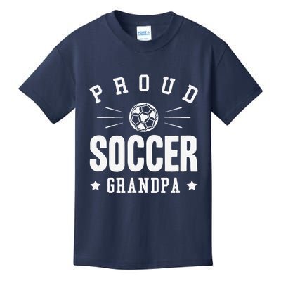 Proud Soccer Grandpa Gift Kids T-Shirt