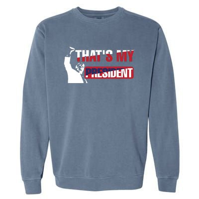 Patriotic Support Graphic Garment-Dyed Sweatshirt