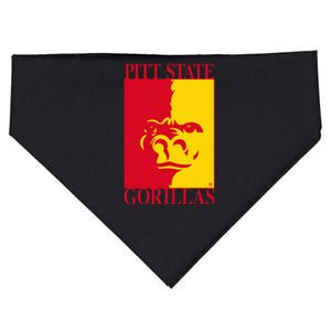 Pittsburg State Gorillas Pitt State Logo USA-Made Doggie Bandana