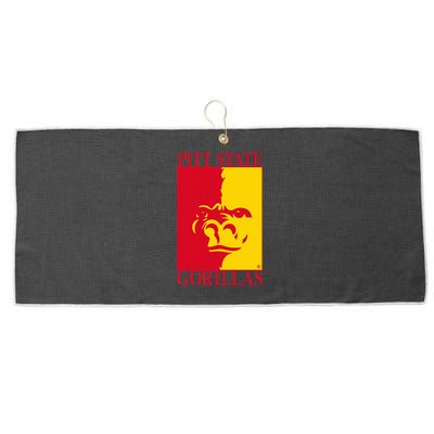 Pittsburg State Gorillas Pitt State Logo Large Microfiber Waffle Golf Towel