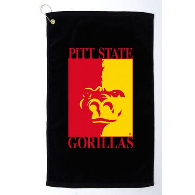 Pittsburg State Gorillas Pitt State Logo Platinum Collection Golf Towel