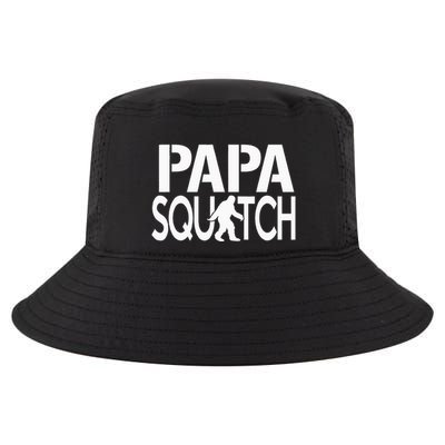 Papa Squatch Gifts for Dad Sasquatch Bigfoot Cool Comfort Performance Bucket Hat