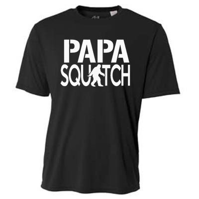 Papa Squatch Gifts for Dad Sasquatch Bigfoot Cooling Performance Crew T-Shirt