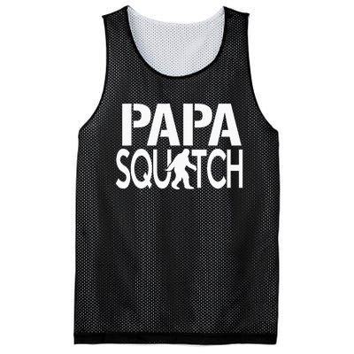 Papa Squatch Gifts for Dad Sasquatch Bigfoot Mesh Reversible Basketball Jersey Tank