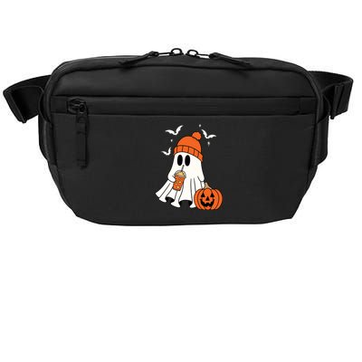 Pumpkin Spice Ghost Spooky Season Crossbody Pack