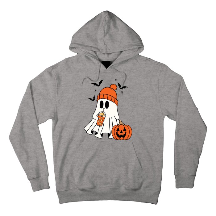 Pumpkin Spice Ghost Spooky Season Hoodie