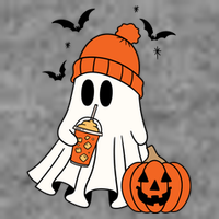 Pumpkin Spice Ghost Spooky Season Sweatshirt