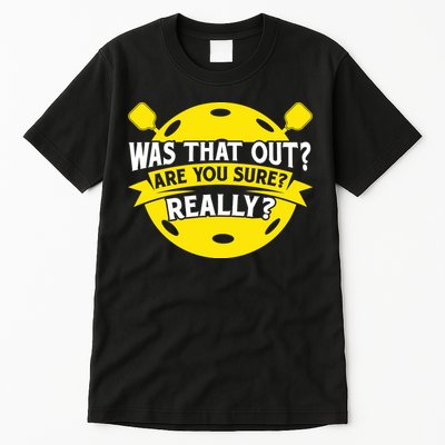 Pickleball Sports Game Equipment Pickleball Gift Tall T-Shirt