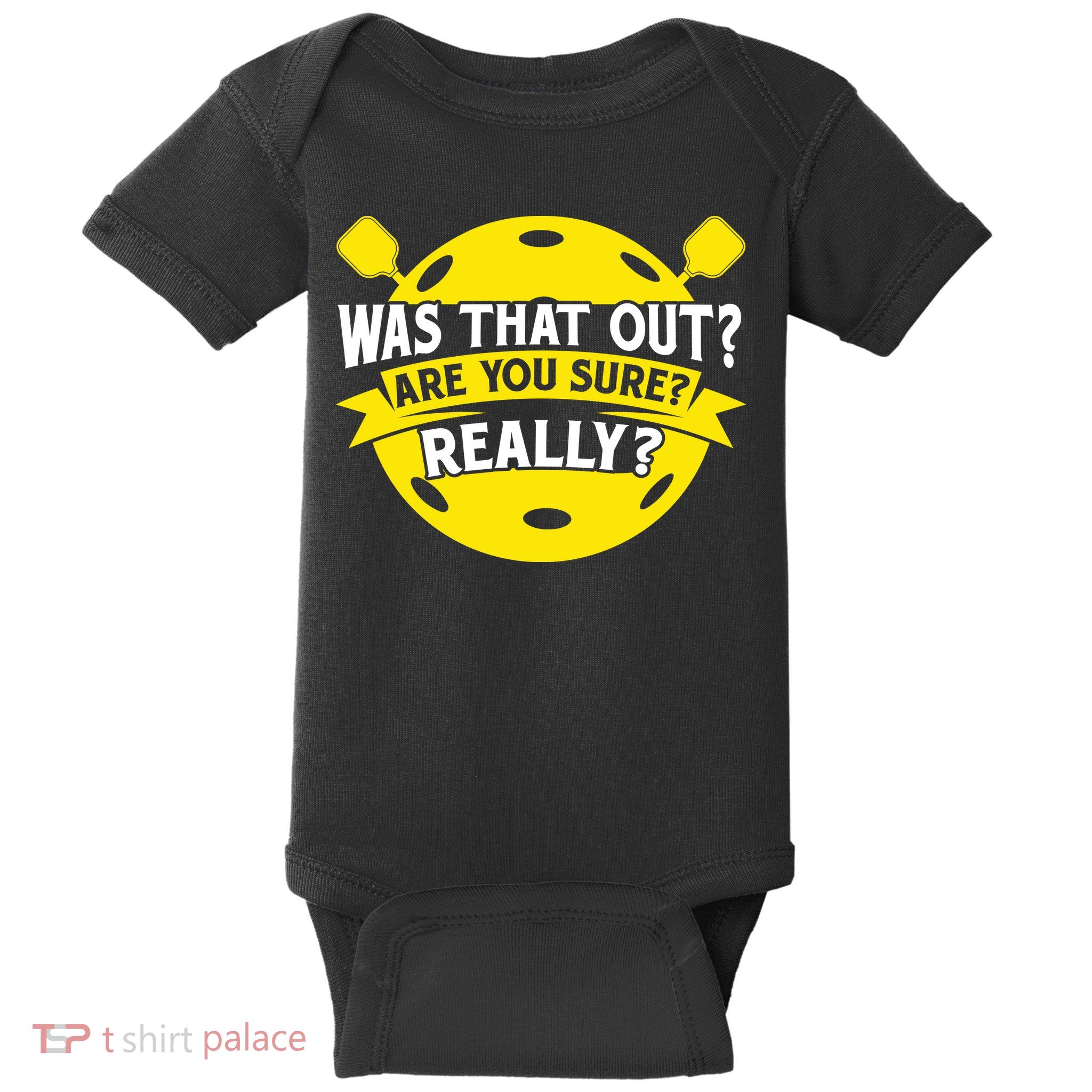 Pickleball Sports Game Equipment Pickleball Gift Baby Bodysuit