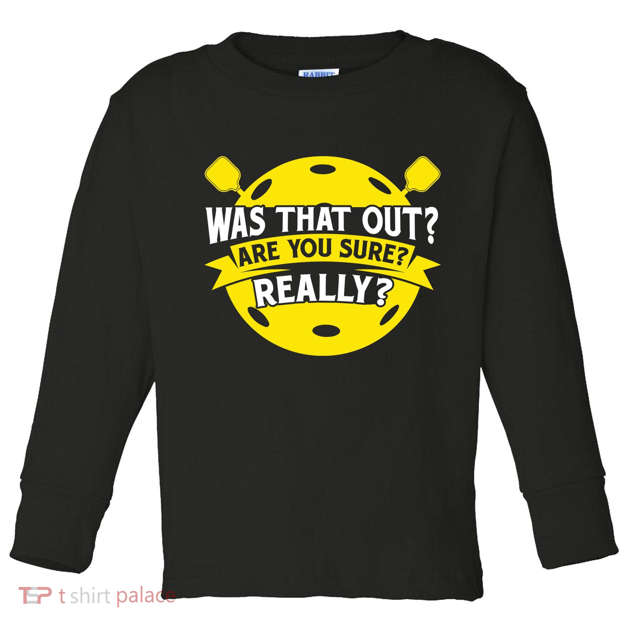 Pickleball Sports Game Equipment Pickleball Gift Toddler Long Sleeve Shirt