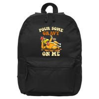 Pour Some Gravy On Me For Thanksgiving Dinner 16 in Basic Backpack