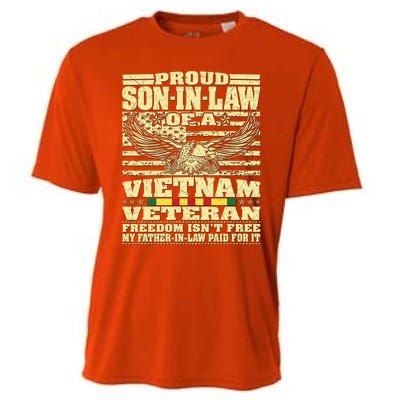 Proud Songreat Giftingreat Giftlaw Of A Vietnam Veteran Great Gift Cooling Performance Crew T-Shirt