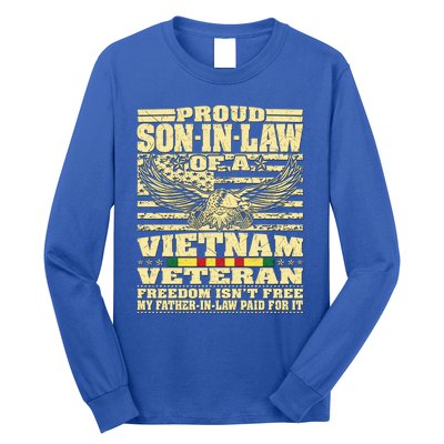 Proud Songreat Giftingreat Giftlaw Of A Vietnam Veteran Great Gift Long Sleeve Shirt